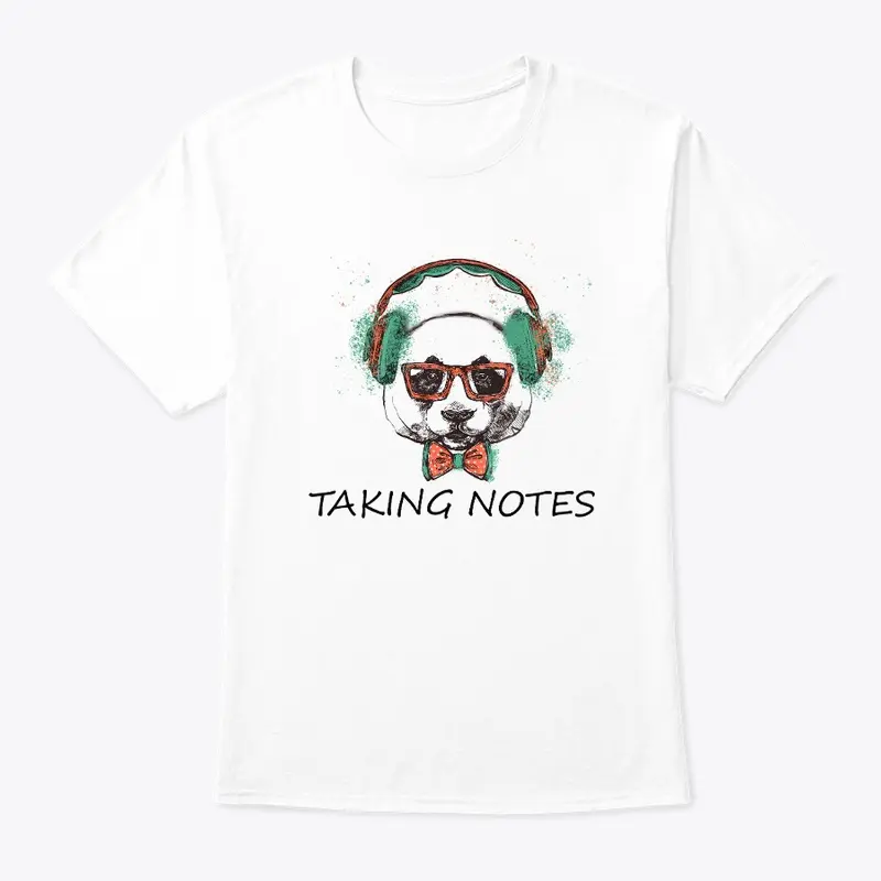 taking notes mentor shirt