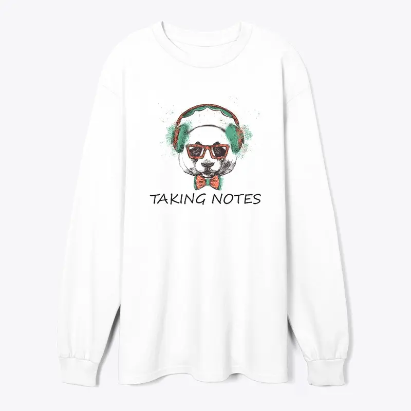 taking notes mentor shirt