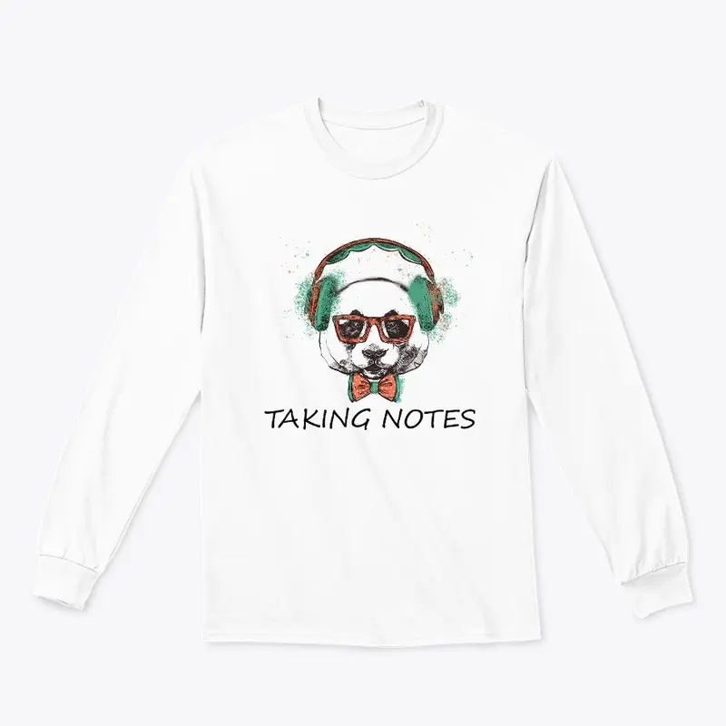 taking notes mentor shirt